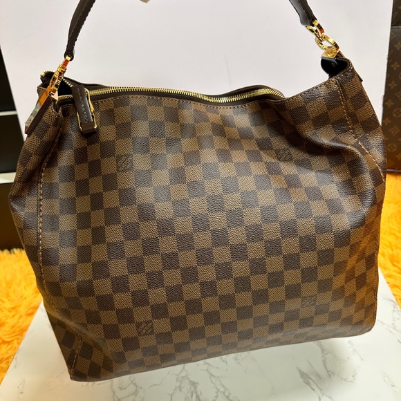 💎✨Authentic💎✨ Louis Vuitton Portobello GM damier ebene canvass - Picture 9 of 10